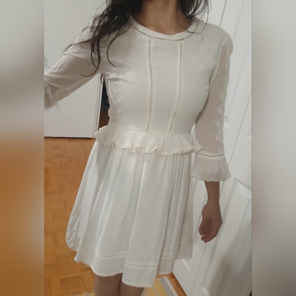 Topshop Embroidered Eyelet Dress - Picture 13 of 14